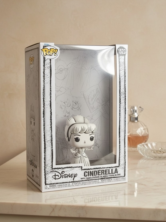 Funko Other - Funko Pop! Disney Cinderella Monochrome White Figure